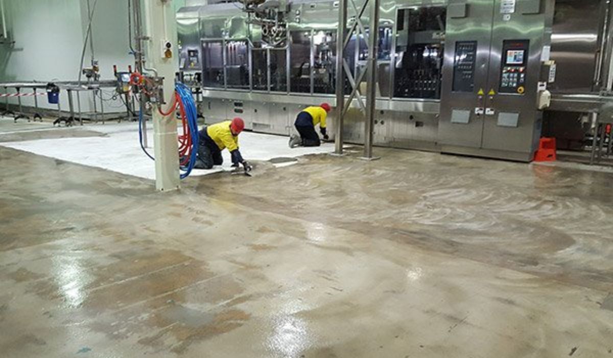 industrial epoxy flooring