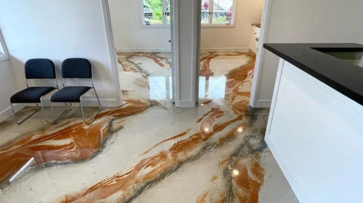 Metallic Resin Flooring